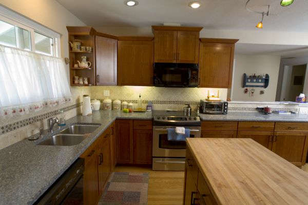 Cherry Cabinet Remodeling in Napa